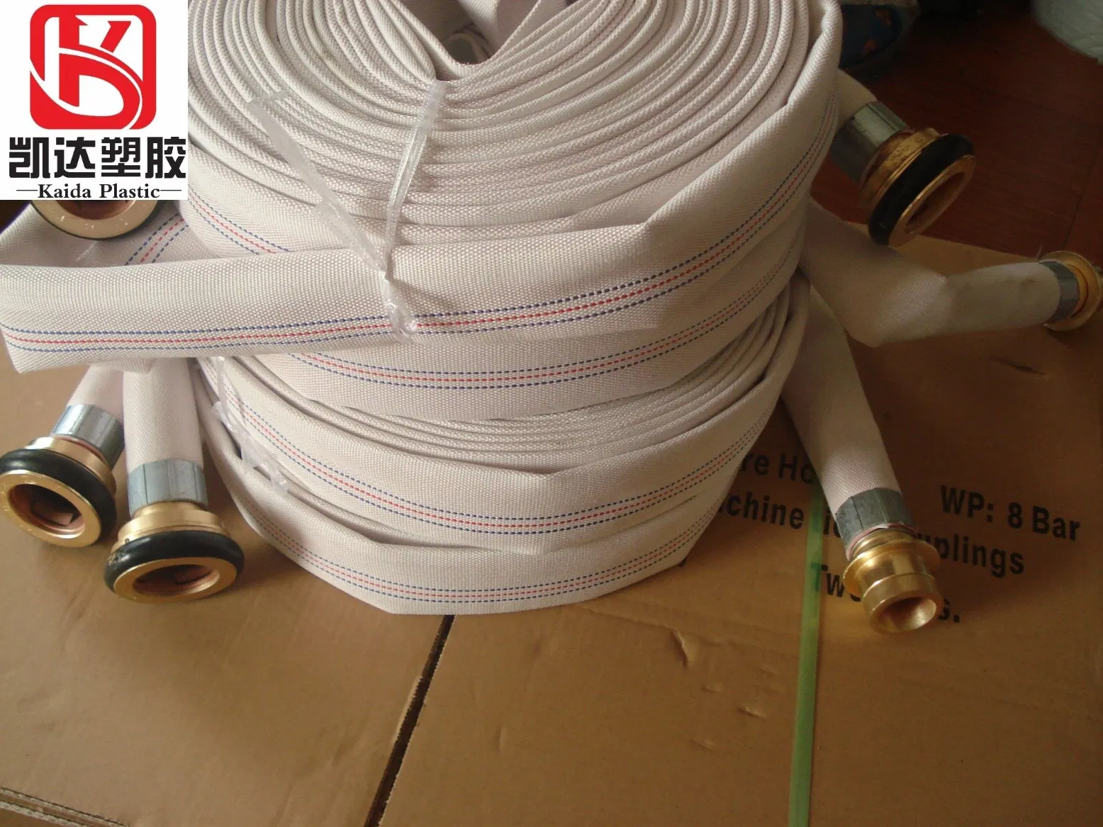 PVC Fire Hose with Storz /British/Machino Hose Coupling