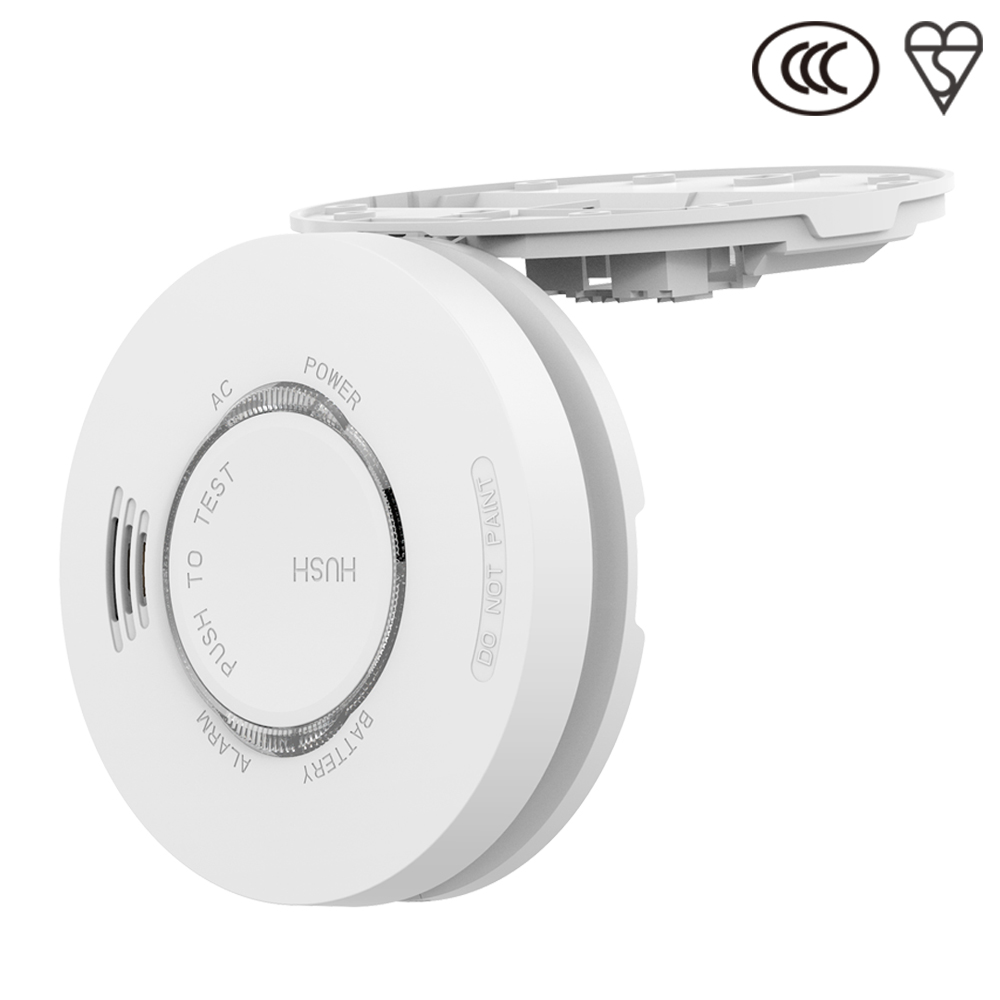 RF Wireless Photoelectric Smoke Alarm Interconnect Conform to En14604