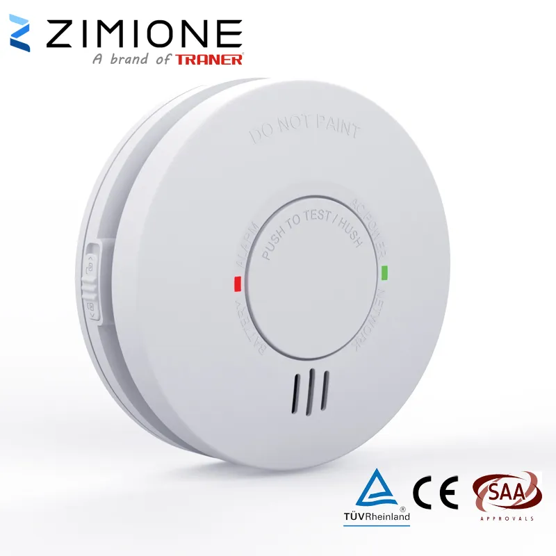 SD12il DC Power, TUV CE SAA Approved Smoke Alarm with Digital Technology, Less False Alarm