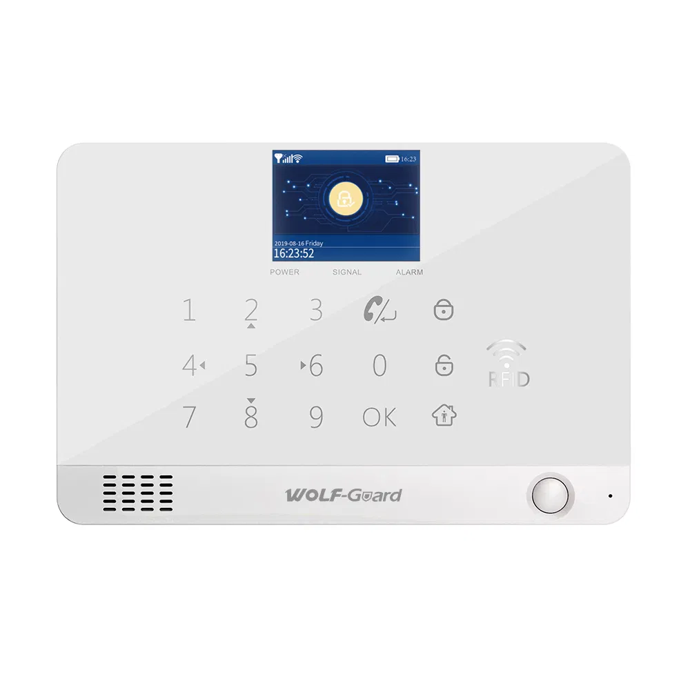Smart Life Alarm 4G WiFi Intruder Alarm System Tuyasmart Security Alarm System, Smart Home Security Which Suppot Google Alexa and Ios