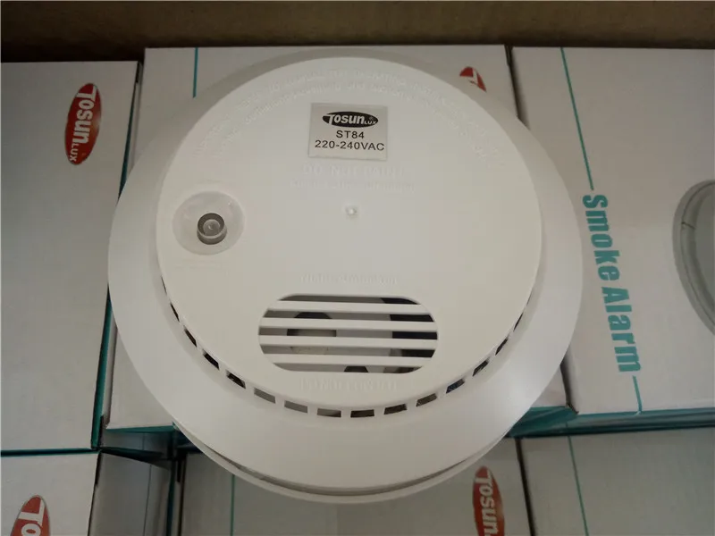 Smoke Alarm with Power Source DC9V/100-130VAC/220-240VAC