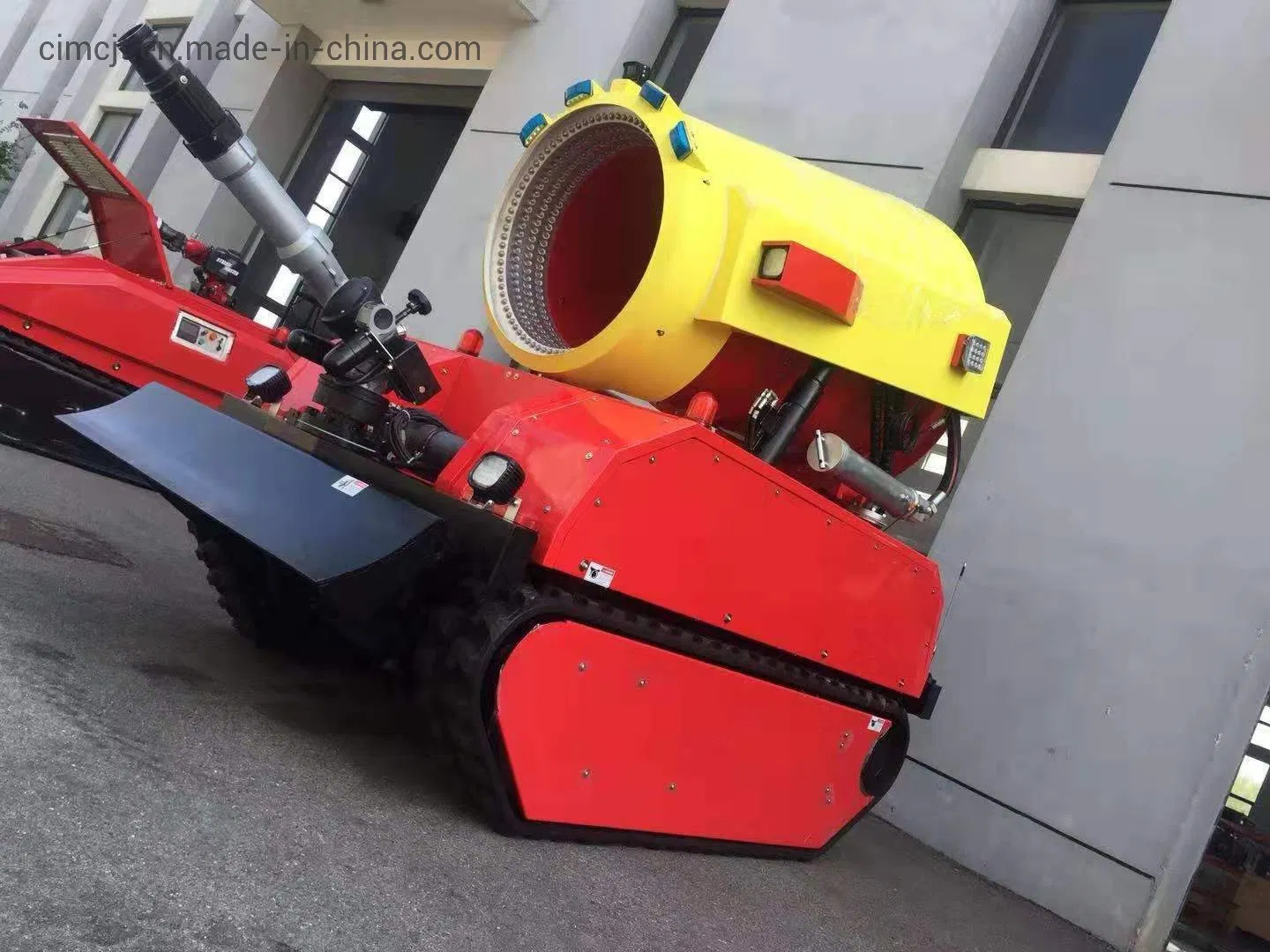 Smoke Exhaust Fire Fighting Robot