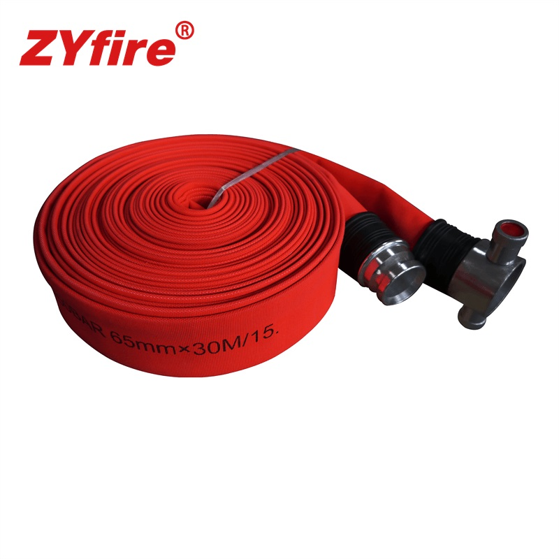 UL FM Certified Single Double Jacket EPDM PU Lining Fire Hose