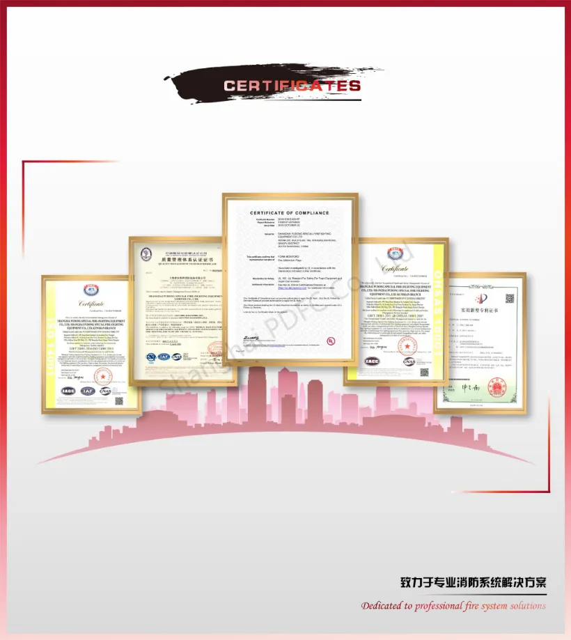 UL, SGS, CCS, Cccf, BV Fire Water Monitor for Fire Fighting System, 1.2MPa