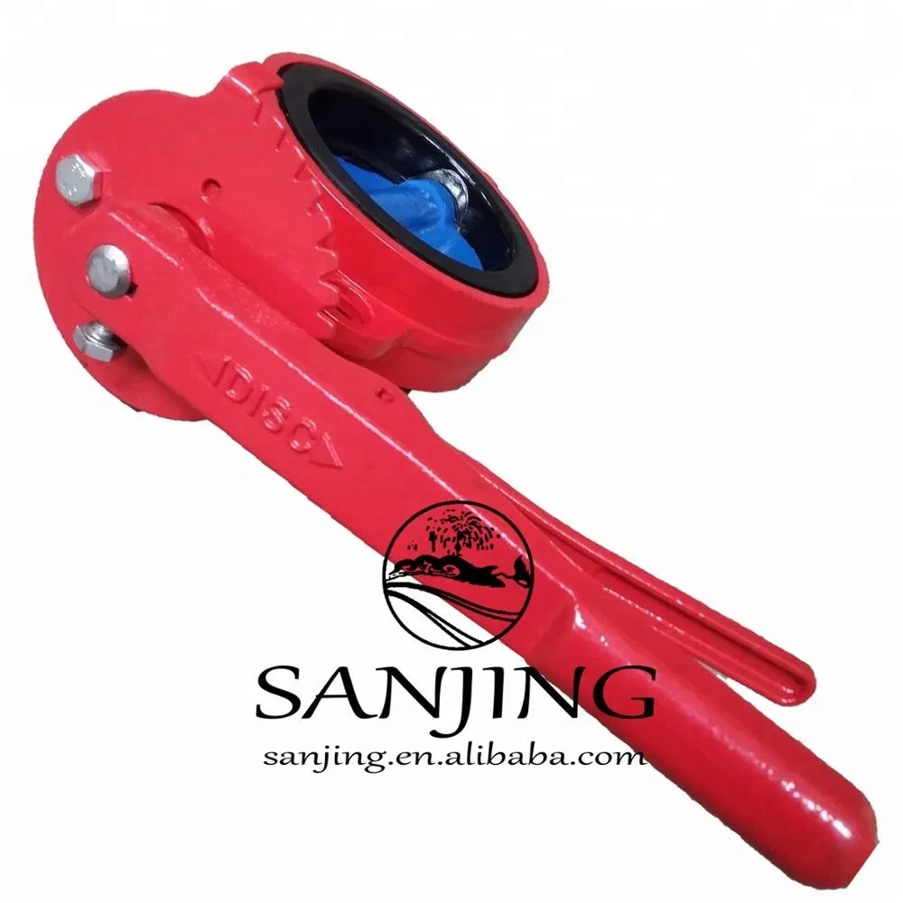Wafer Type Signal Butterfly Valve for Fire Fighting