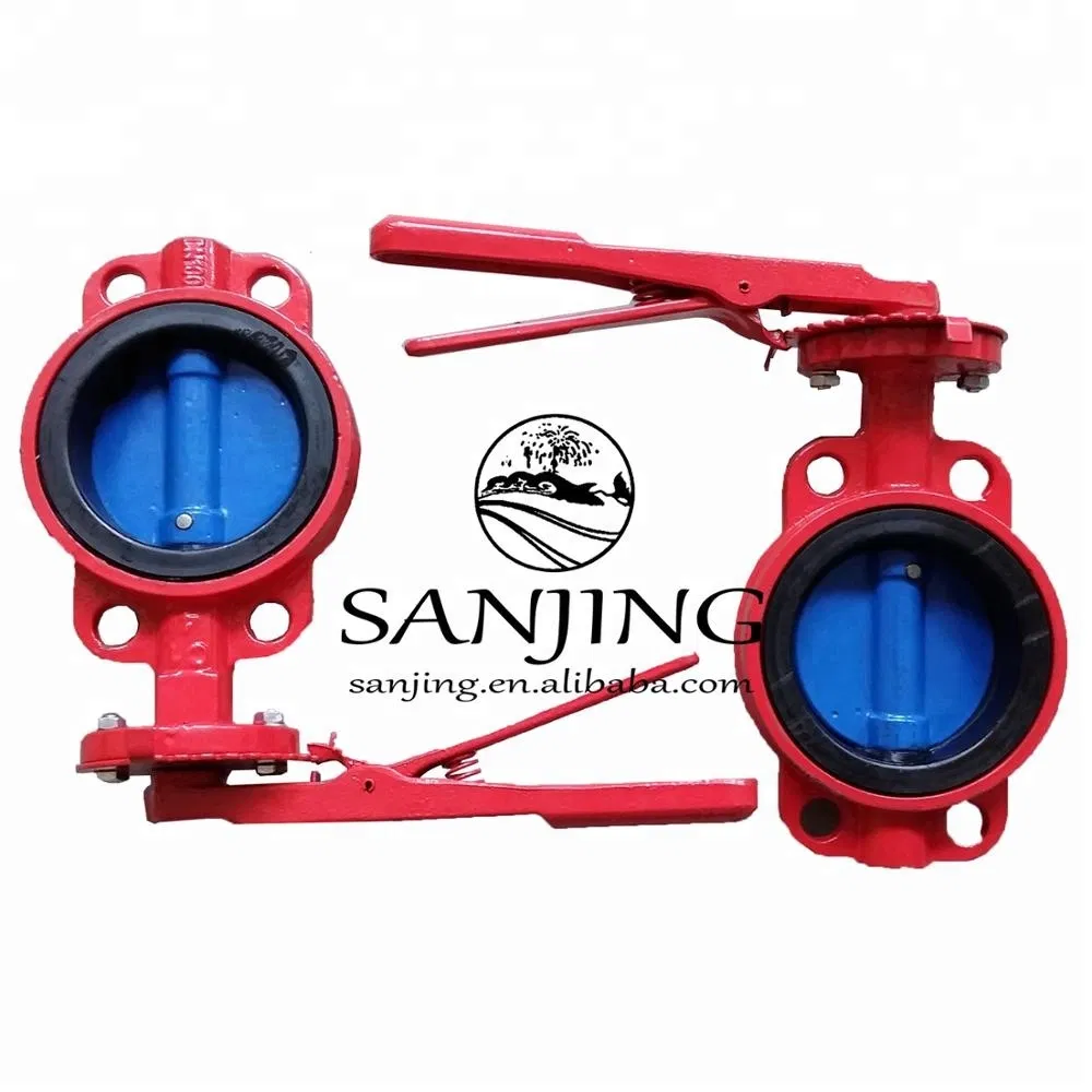 Wafer Type Signal Butterfly Valve for Fire Fighting