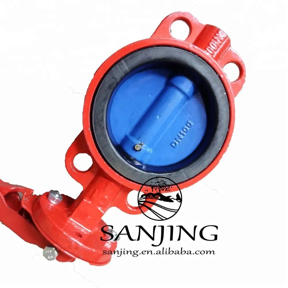Wafer Type Signal Butterfly Valve for Fire Fighting