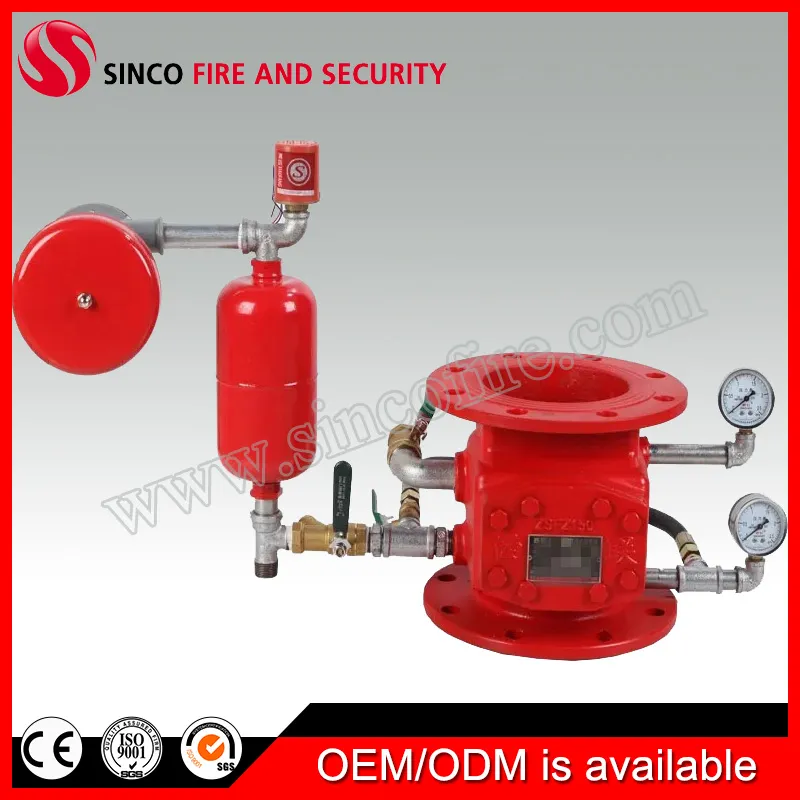 Wet Alarm Valve of Sprinkler System for Fire Fighting Equipment