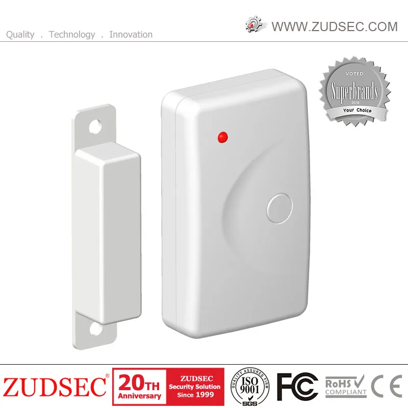 Wireless Door/Window Gap Sensor Detector with Battery for GSM Alarm System Home Security WiFi GSM Burglar Alarm