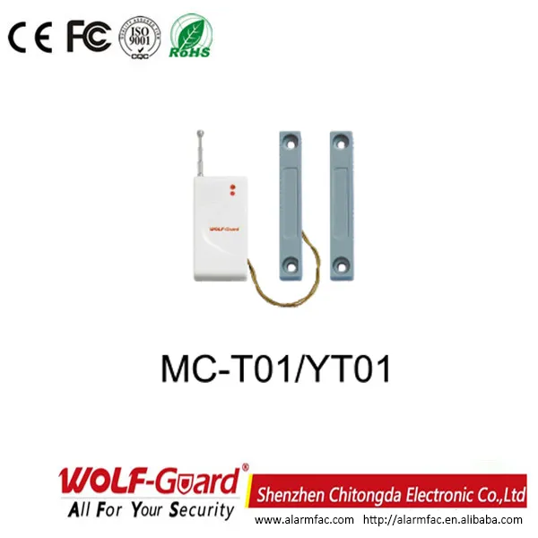 Wireless Waterproof Iron Door Sensor Mc-T01